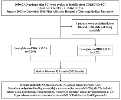 Hemoglobin-to-Red-Cell Distribution Width Ratio Is a Novel Predictor of Long-Term Patient Outcomes After Percutaneous Coronary Intervention: A Retrospective Cohort Study